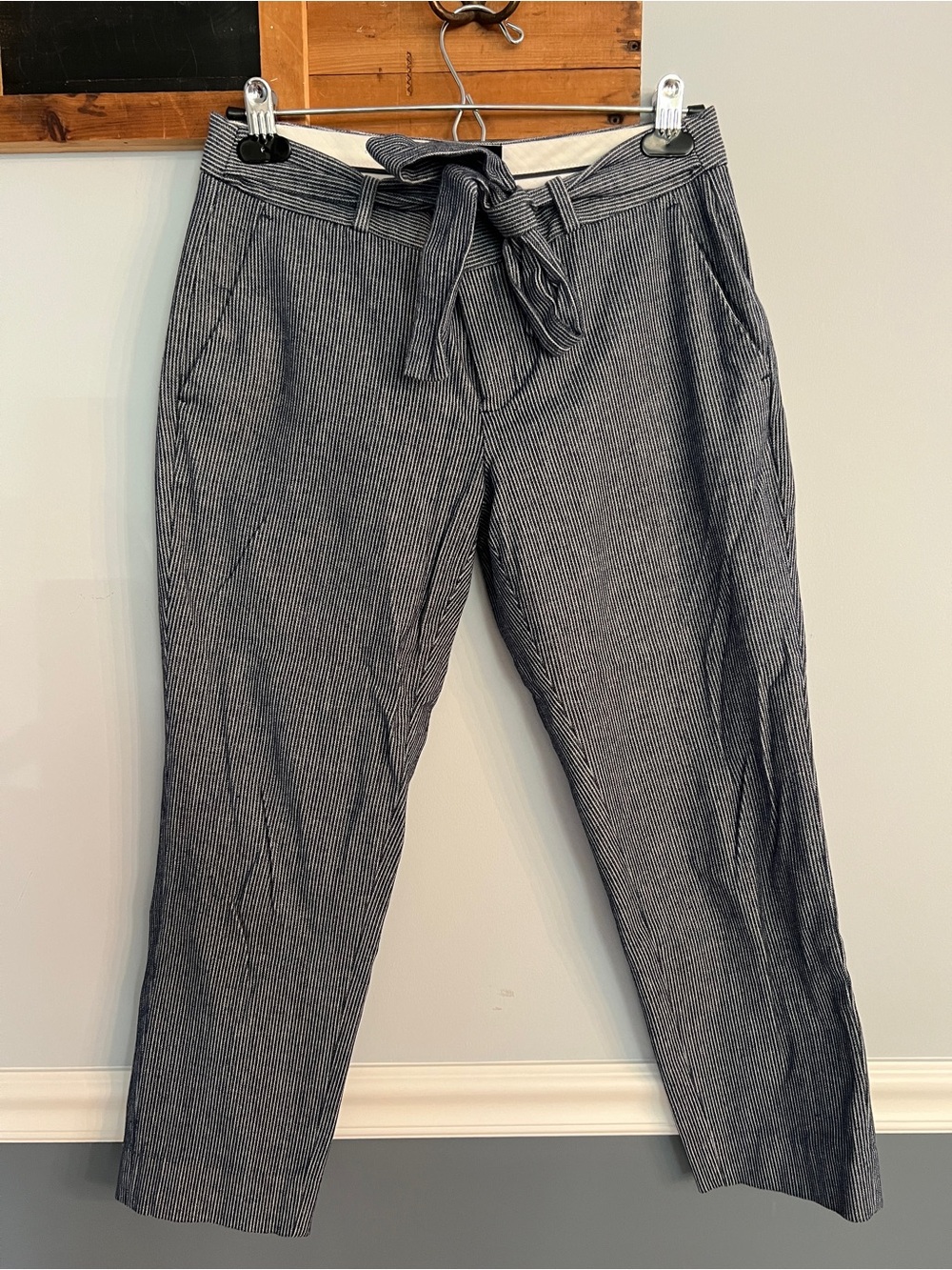 Banana Republic Avery Tie Waist Dress Pants Size 4 Petite